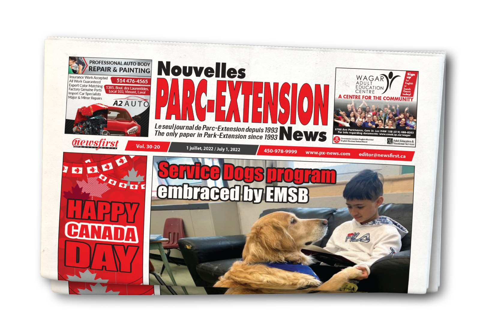 Parc-Extension News Paper